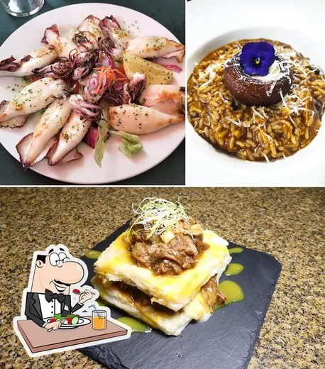 Marisco, arroz y carrillada de Alma Sevillana
